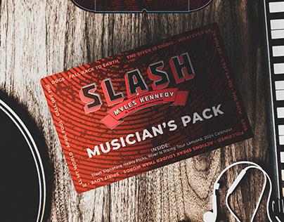 Slash Instrumental Accessories (Packaging Design)