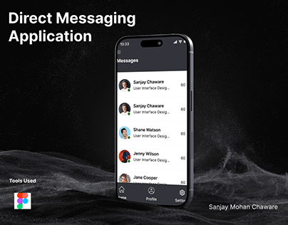 Direct Messaging Application Small Flow