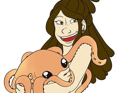 Julia Jellyfish And Howard the Octopus