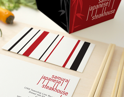 Samurai Japanese Steakhouse Identity