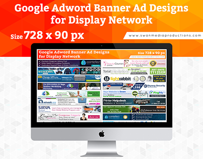Google Display Network Banner Ads | 728x90px