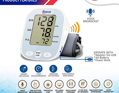 Blood Pressure Machine For Home Use | Microtek