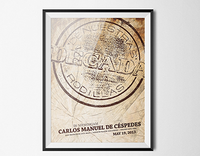 Década, a Céspedes event Poster