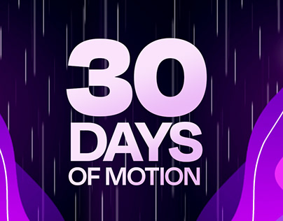 30 Days of motion