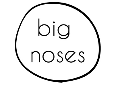 "big noses " logo for all day cafe restaurant