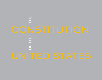 Constitution Book Design