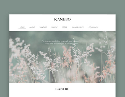 Kanebo Web Design