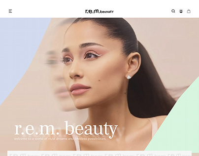 r.e.m. beauty | web-site remake