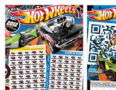 Hot Wheels Annual Poster 2012