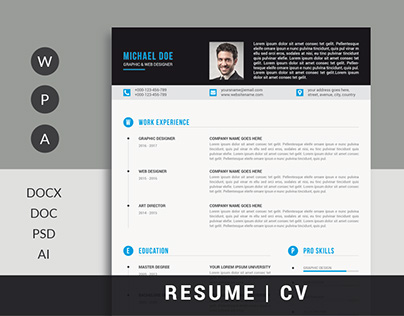 Clean Resume / CV
