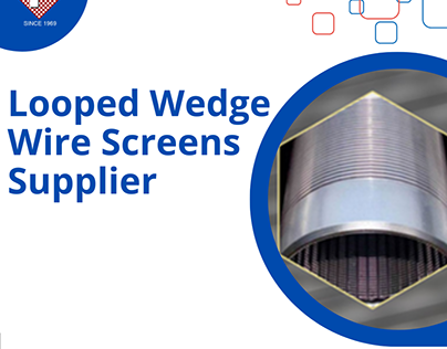 Looped Wedge Wire Screens Supplier