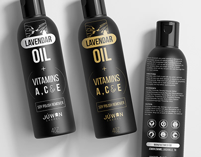 Packaging Design for Lavendar Oil Brand
