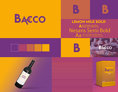 Branding Bacco marca de vinos