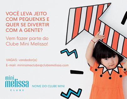 Clube Mini Melissa - peças variadas