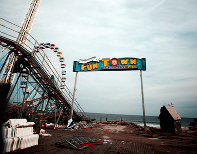 Seaside NJ: post Hurricane Sandy