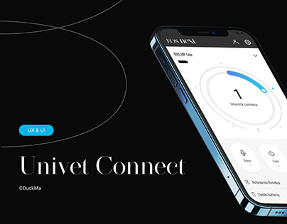 Mobile App Iot Design - Univet Connect