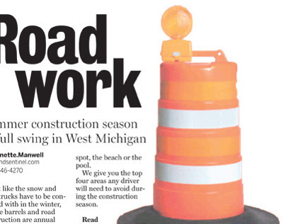Road Work Infographic