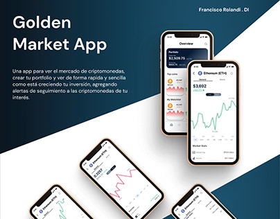 Golden Market App - Crypto Market