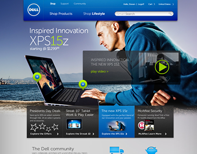 Dell Website Pages