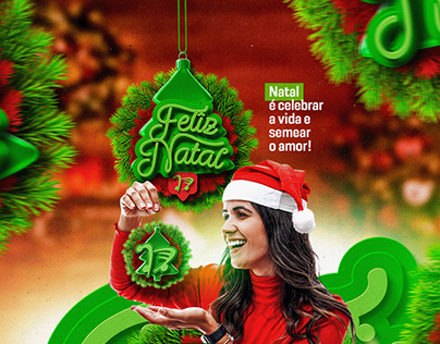 Campanha Natal e Ano Novo - Supermercado O Feirão