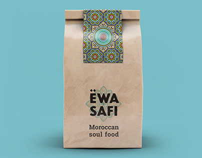 Ewa Safi Moroccan restaurant branding