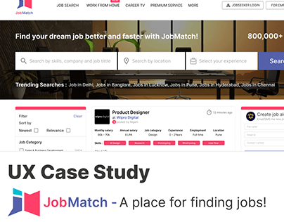 JobMatch - Job searching website