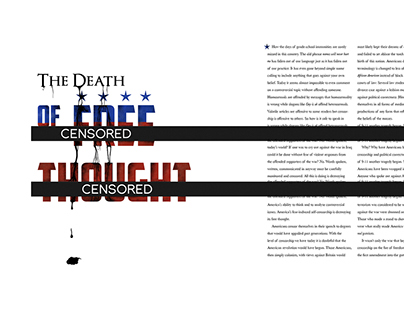 The Death of Free Thought - Spread