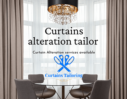 Curtains alteration services in Dubai
