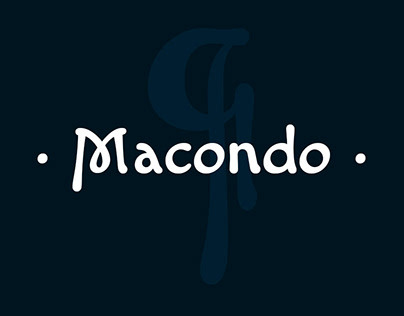 Macondo font family