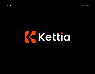 Kettia - Brand Identity, K Letter mark Logo Design