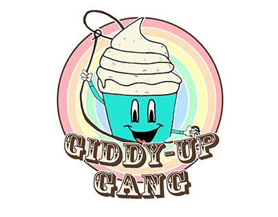 Ice Cream Packaging Design (Giddy-Up Gang)