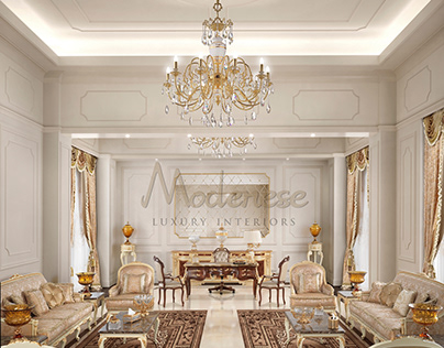 Modenese Interiors' Luxury Majlis Design in Jeddah