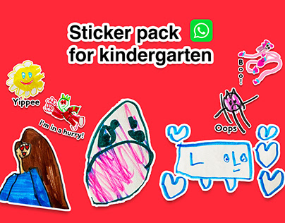 Whatsapp stickers for kindergarten