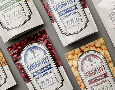 WESTERN BEANS/ Packaging Bobby Nut Brand