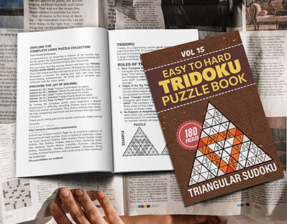 Tridoku Puzzle Book Volume 15