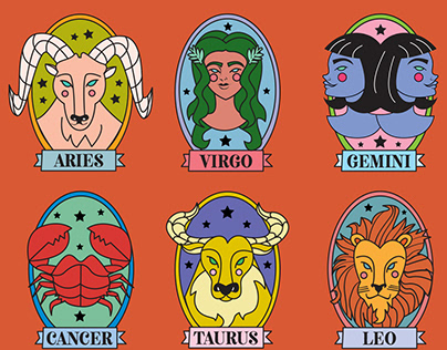 Project thumbnail - So Many Astrology Stickers Pipsticks + Workman