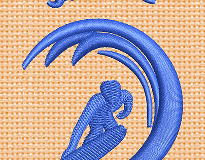Best Surfer Dudes Embroidery logo.