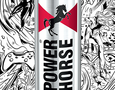 Power Horse Fridge Design/Illustration