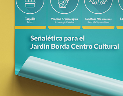 Project thumbnail - Señalética ✦ Jardín Borda Centro Cultural