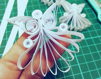 Quilling Angels