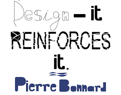 Pierre Bonnard Quote