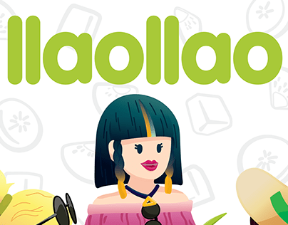 llaollao - Advertorial Illustration