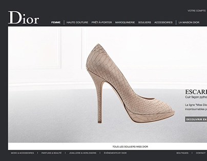 Dior, E-Commerce Retouch, Photos : Studio 81