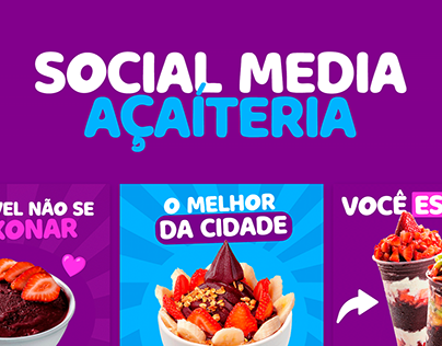 Social Media - Açaí