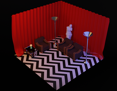 Proje minik resmi - Red Room - Twin Peaks