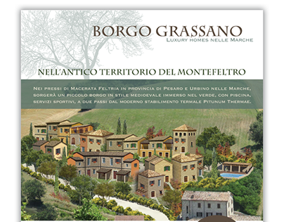 Borgo Grassano Brand identity