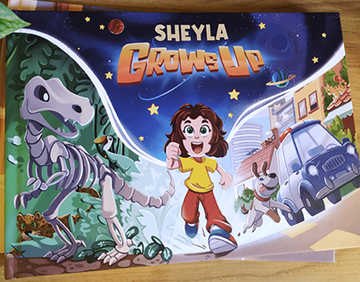 Grows Up - Personalized Children's Book