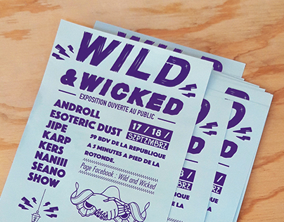 WILD & WICKED Exhibition (@RuePiétonne)