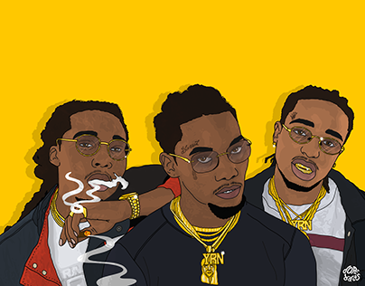 Migos Cartoon - Migos fans were convinced the atl trio were about to