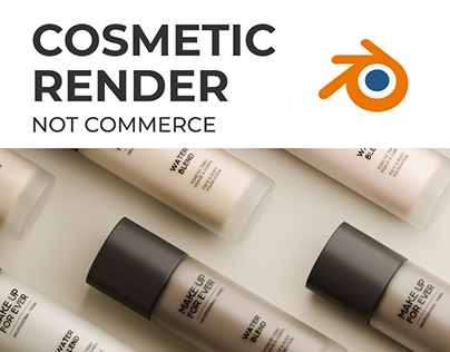 Cosmetic 3D render (not commerce, by course)